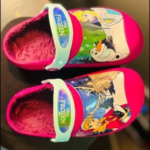 Girls Crocs - Disney’s Frozen Collaboration, Size 12/13 C: $25